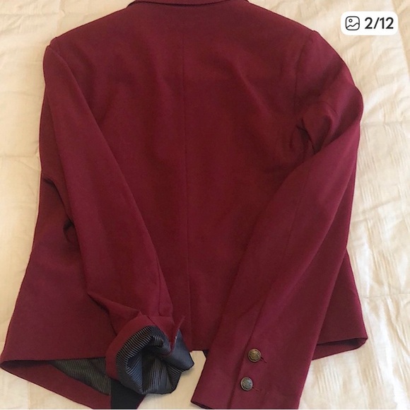 🫶🏾Chic Women's Burgundy Blazer🫶🏾 - Picture 2 of 12